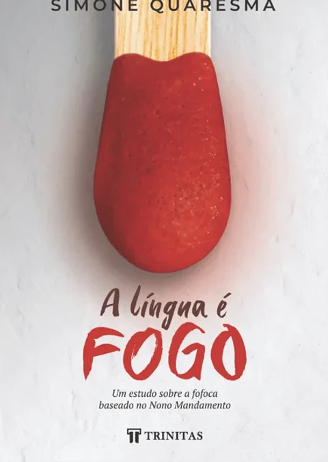 Capa de A Língua é Fogo